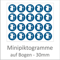 Minipikogramme DIN ISO 7010